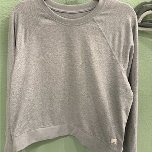 Vuori Gray Crewneck Sweatshirt